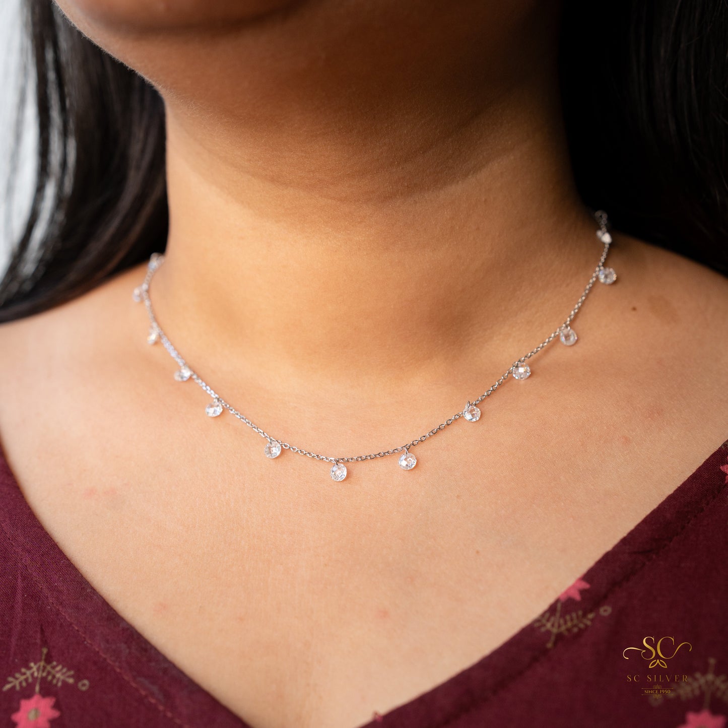 Silver Queen Necklace