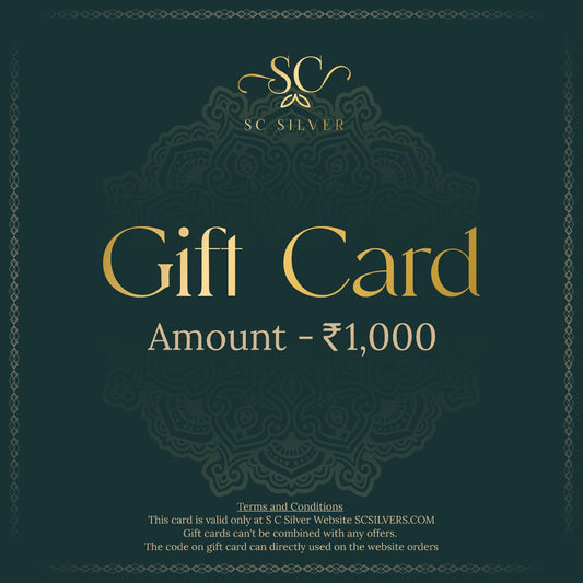 SC Silver Gift Card