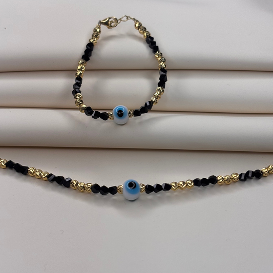 Golden Evil Eye Bacha Kadli