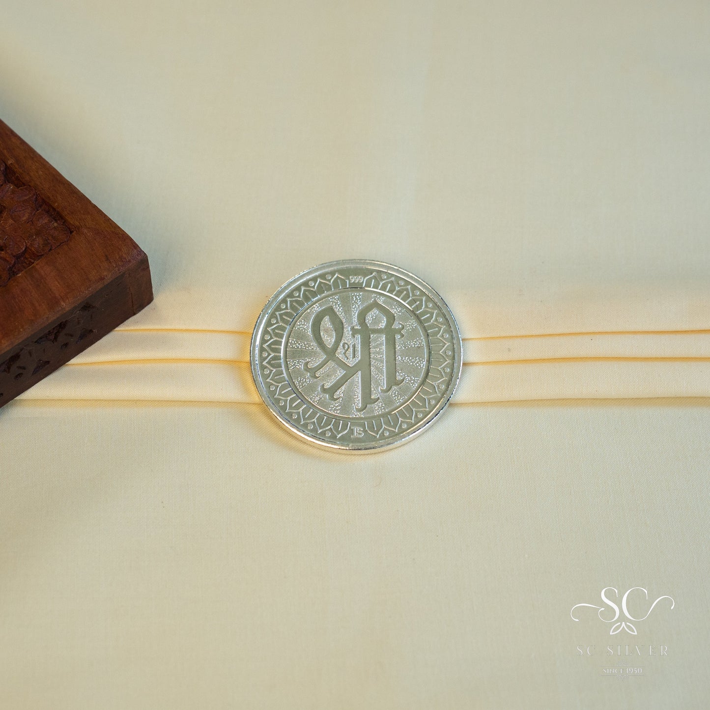 10 GRAM SILVER COIN (TRIMURTI)