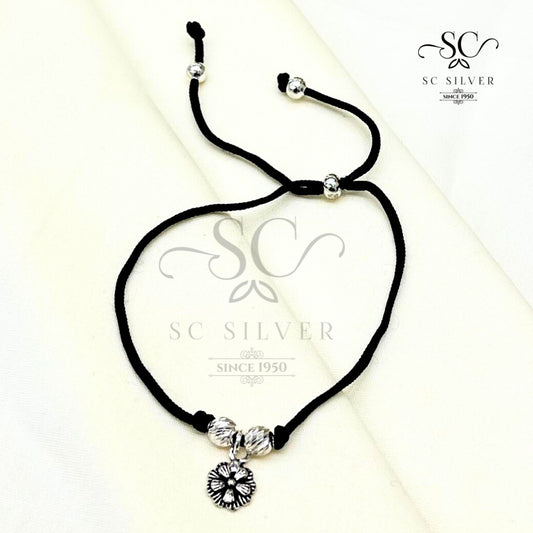 Flower Charm Anklet