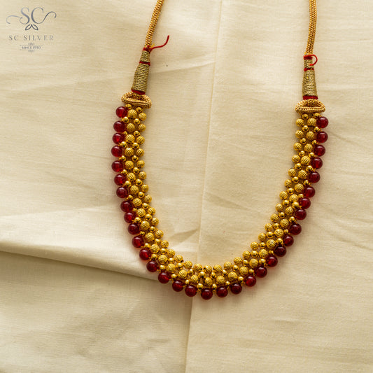 Choker Red Necklace (2.35)