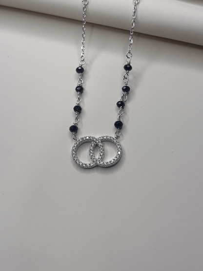Eternal Loop Silver Mangalsutra
