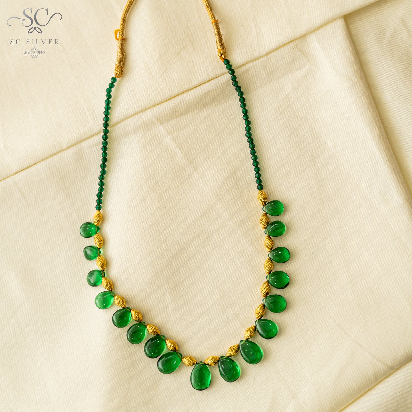 Green Modern Necklace (0.85)