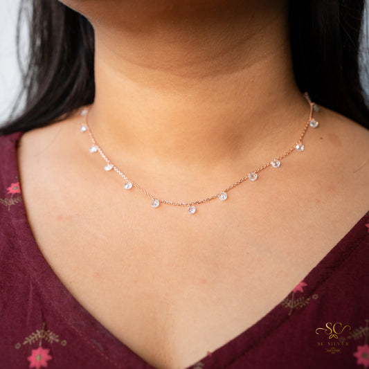 Rosegold Queen Necklace