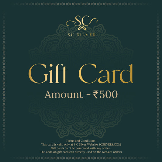 SC Silver Gift Card