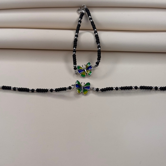 Colorful Butterfly Bacha Kadli