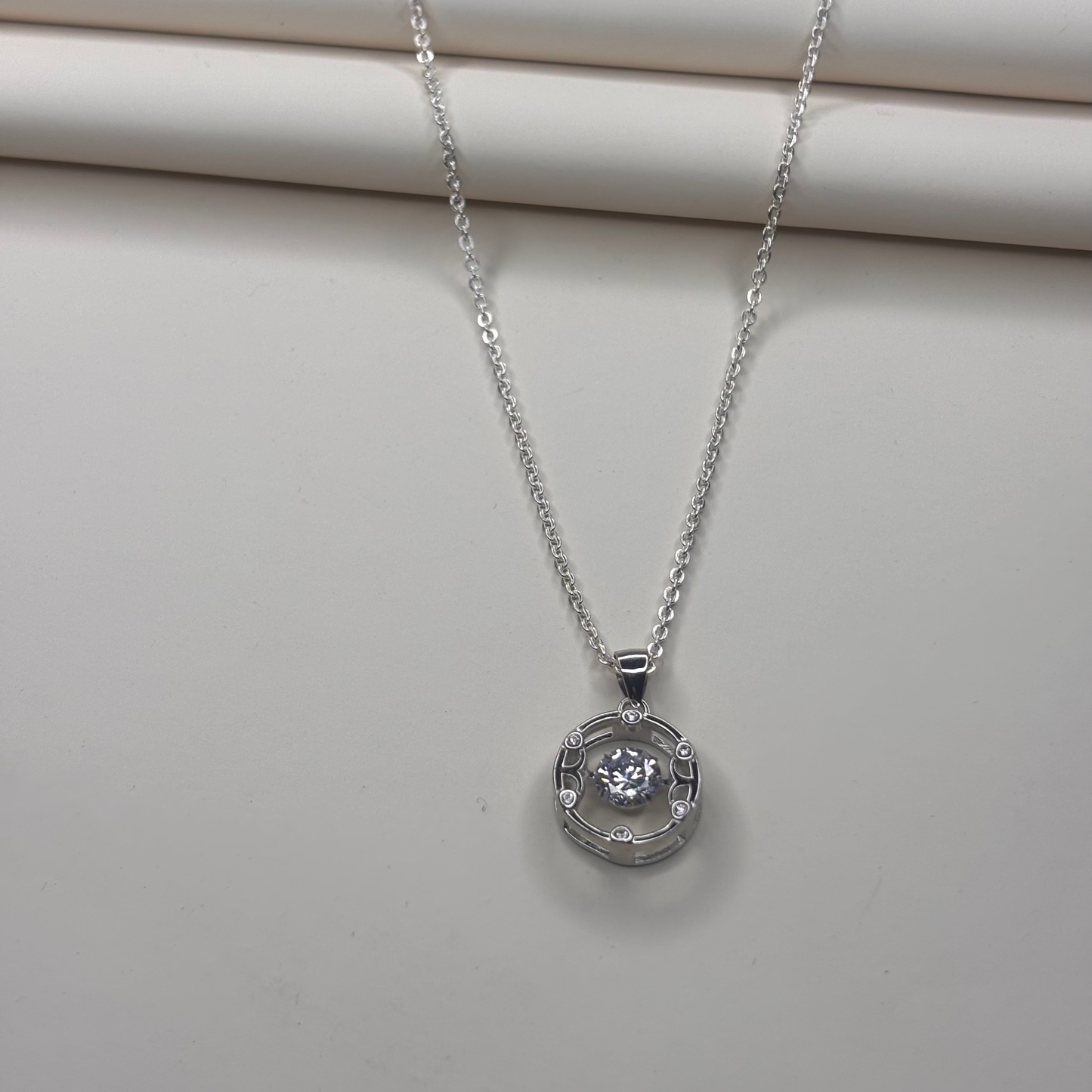 Radiant Dancing Pendant Necklace