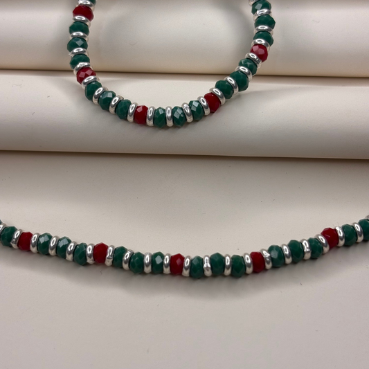 Green Ruby Bead Bacha Kadli