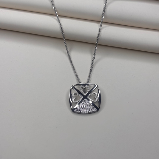 Elegant Heart Charm Necklace