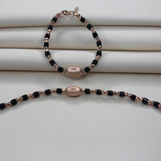 Rose Gold Charm Bacha Kadli