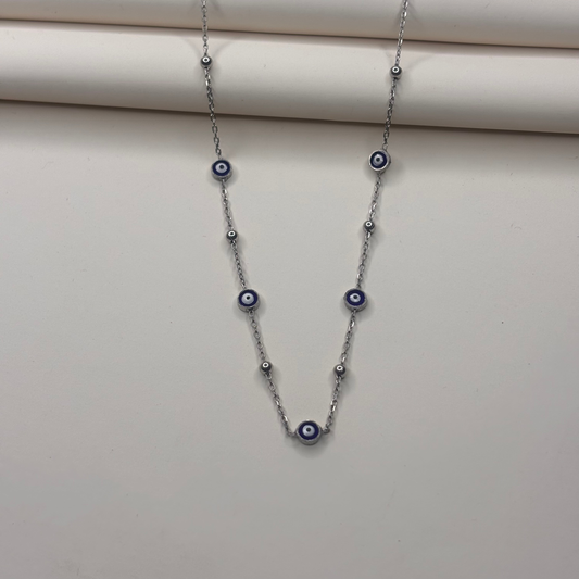 Classic Evil Eye Link Necklace