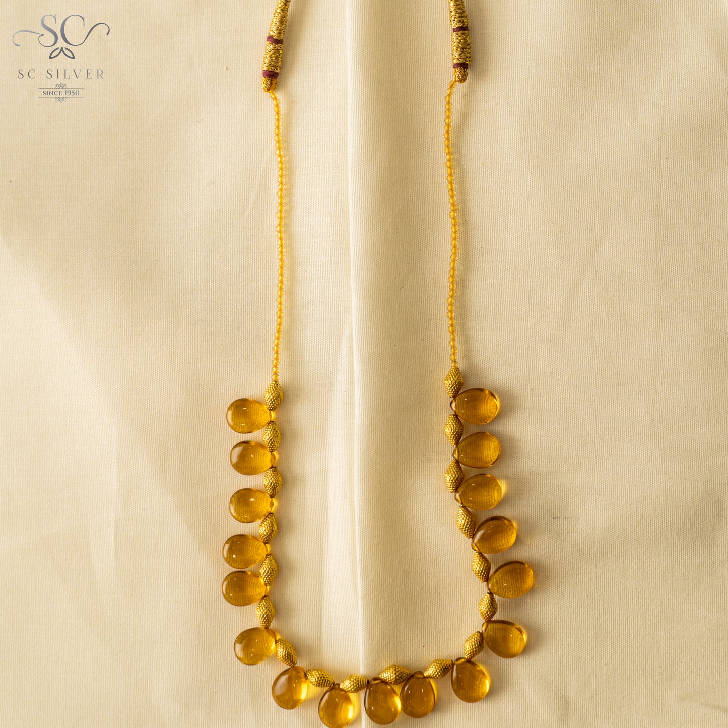 Yellow Modern Necklace (0.92)